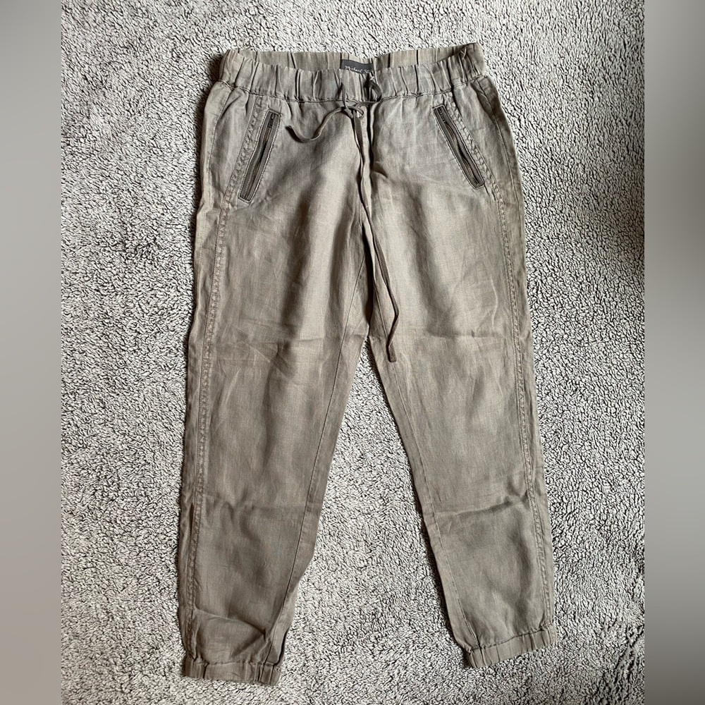 Michael Stars Tan Drawstring Pants - Picture 10 of 10